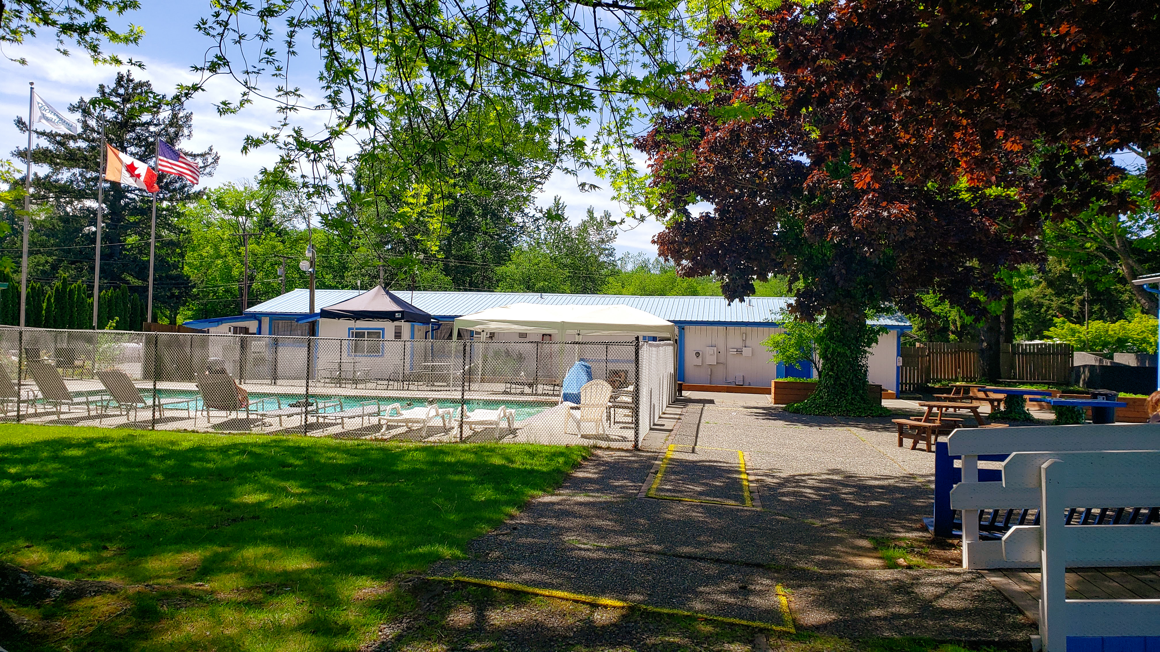Pool at Birch Bay RV Campground, Thousand Trails